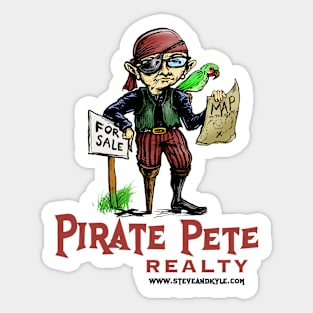 Pirate Pete Realty Sticker